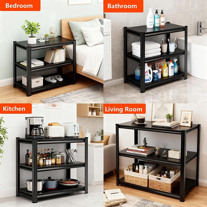 3-Tier End Table, Sofa Side Table - Image 8