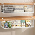 Expandable Under Cabinet Shelf, Extendable Under Shelf Storage by SHINEWON