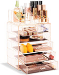 Sorbus Clear Cosmetic Makeup Organizer by Sorbus