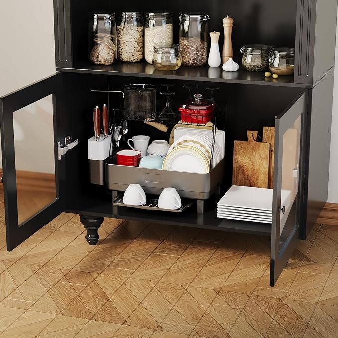 Wooden Arched Display Storage Cabinet - Image 8
