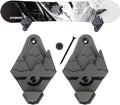 Snowboard Wall Mounts, Fits Any Snowboard, Snowboard Storage Rack, Wall Art by I3P