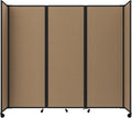 Versare Room Divider 360 Portable Wall Partition | Folding Panels | Large by VERSARE