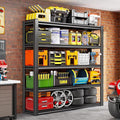 63" H/32” W Garage Shelving, Heavy Duty 5 Tire Adjustable Storage Unit by SXJJAR