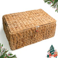 KOKODO Rectangular Water Hyacinth Basket by KOKODOHOMEPROJECT