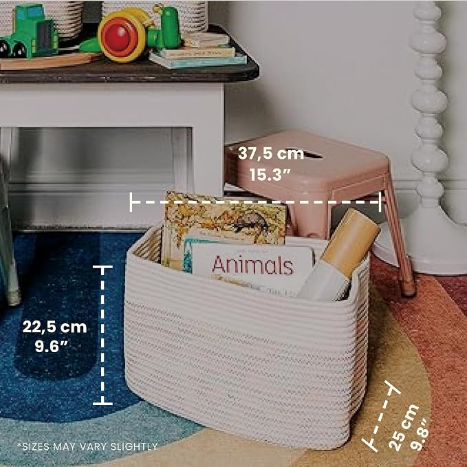 OrganiHaus Woven Storage Baskets - Image 2