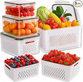 5-Pack Fruit Storage Containers by HelpYouSaveMoreSpace