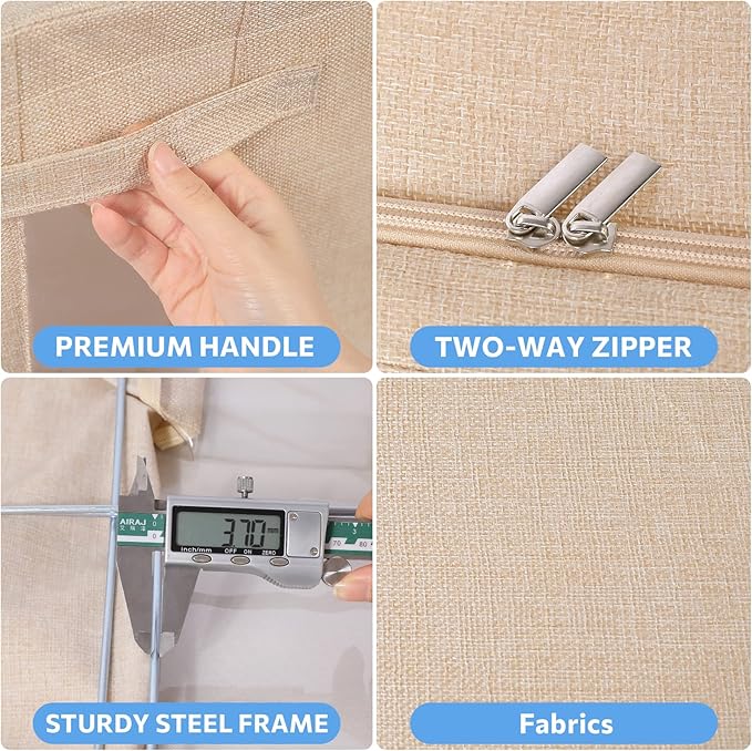 CYhom 3Pack Foldable Storage Bins - Image 4