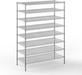 24" Deep x 54" Wide x 74" Height Wire Shelving Kit | 8-Tier | NSF Commercial by Regal+Altair