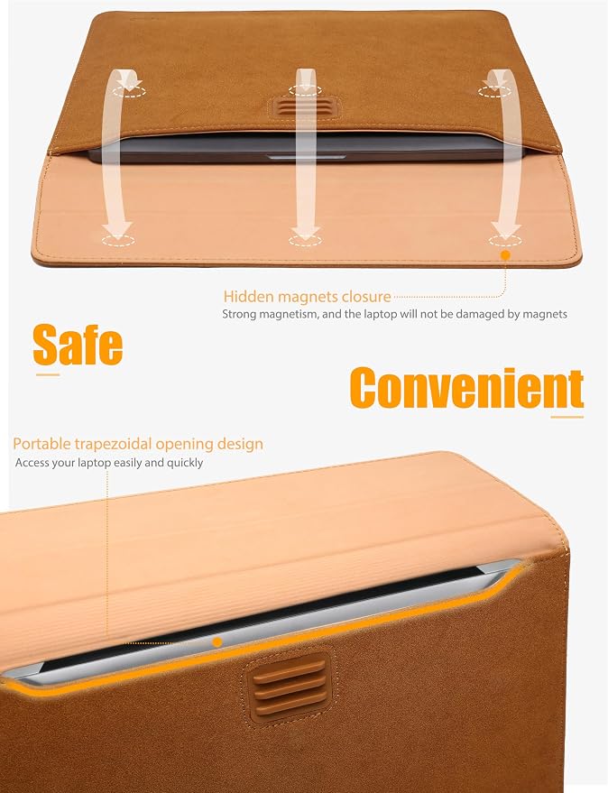 HYZUO 15-16 Inch Laptop Sleeve Bag - Image 4