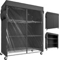 REIBII 4-Tier Storage Shelves Wire Shelving Unit by REIBII
