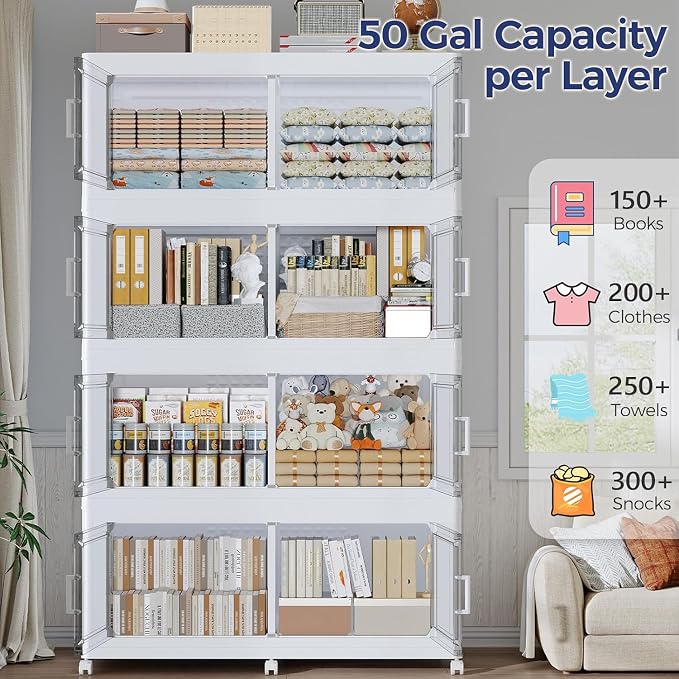 150Gal Stackable Storage Bins - Image 4