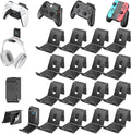 OIVO Controller & Headset Wall Mount Holder Stand, Foldable Headphone Stand by OIVO