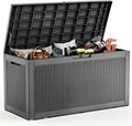 100 Gallon Deck Box, Resin Outdoor Storage Box by OutdoorLivingPerfected