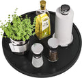 Lazy Susan Organizer, 13.2 Inch Non-Skid Bamboo Lazy Susan by VeyFey