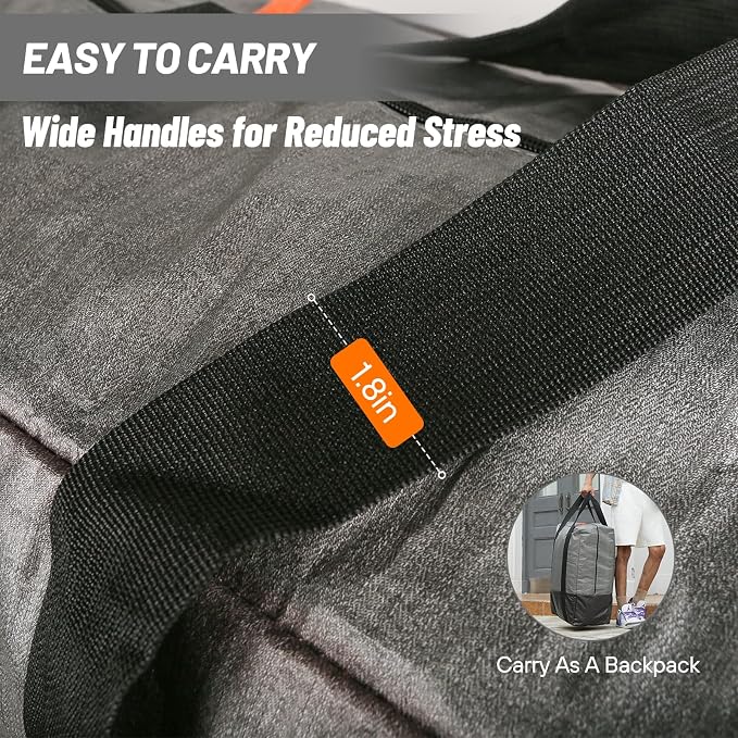 2 Pack Moving Bags, Heavy Duty Storage Bags - Image 5