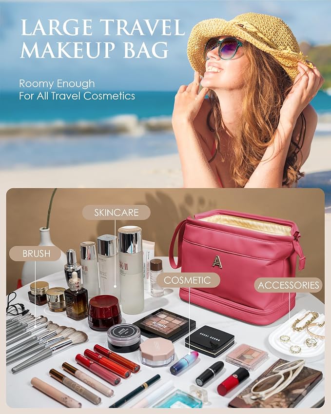 Birthday Gifts, Makeup Bag for Women, Bridesmaid Engagement Gift for Her Travel - Image 4