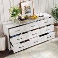 Fameill Dresser for Bedroom, 9 Drawer Wide Dresser Organizer by Fameill