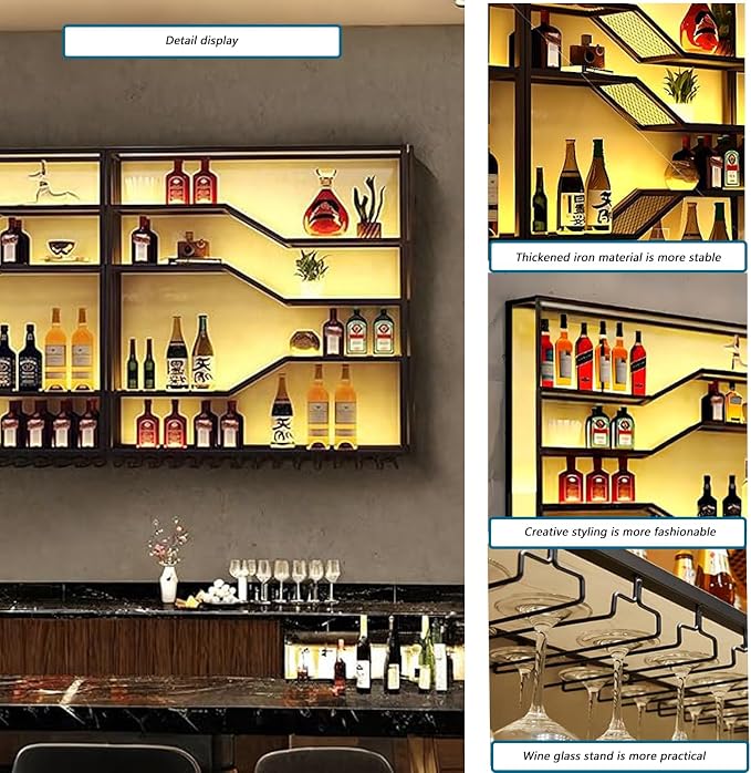 118in Wall Mounted Wine Rack - Image 4