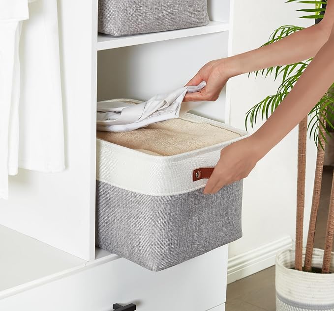 DECOMOMO Storage Baskets for Shelves - Image 2