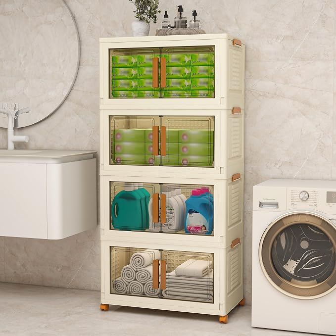 Plastic Stackable Storage Bins - Image 6
