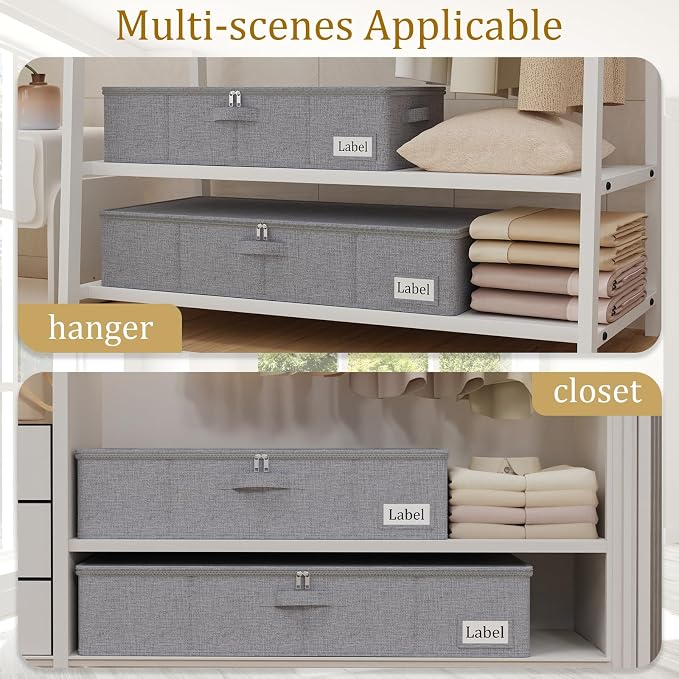 Yawinhe Foldable Underbed Storage Bags, Containers Bin - Image 4