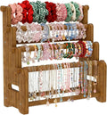 NEEKFOX Wooden Bracelet Holder, 4 Tier Jewelry Bracelet Display Stand, Bracelet by NEEKFOX