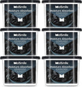 Moisture Absorbers 6 Pack, Activated Carbonfor Closet Dehumidifier Moisture by MoistureAbsorbers