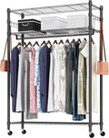 BATHWA Rolling Garment Rack by BATHWA