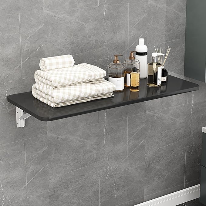 Wall Folding Table for Laundry Room, Floating Desk for Wall Small Spaces - Image 5