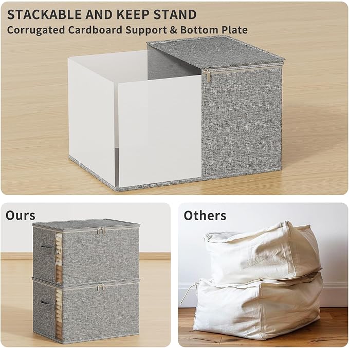 Large Clothes Storage Bins - Image 3