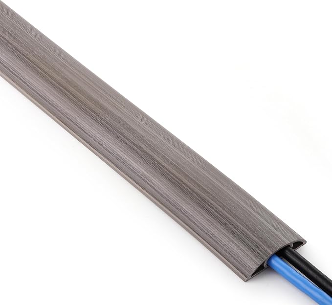 ZhiYo 5.6ft Cord Covers for Wires on Floor, Cord Hider Floor Hide Extension by ZhiYo