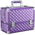 FRENESSA Makeup Train Case Makeup Case 12.6 Inch Large Cosmetic Box Organizer by Frenessa