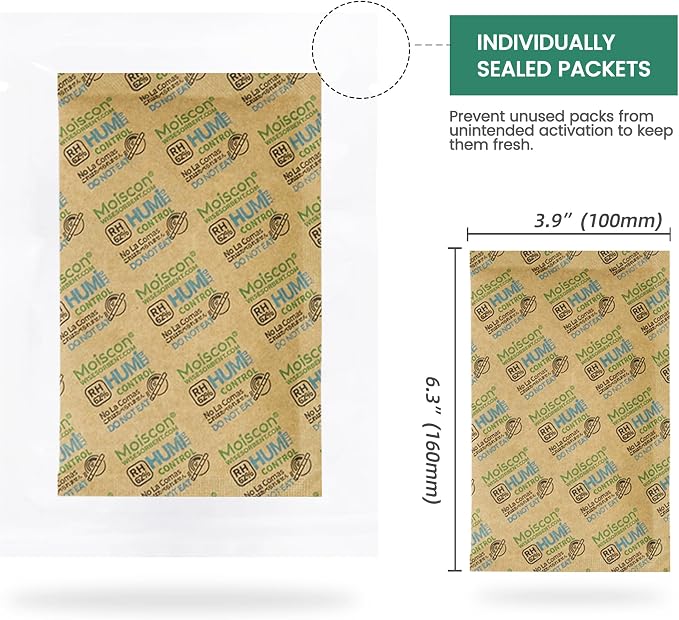 62% Two-Way Humidity Control Packs, 67 Gram 20 Pack - Image 3