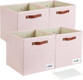 Collapsible Fabric Storage Cube Bins by Bagnizer