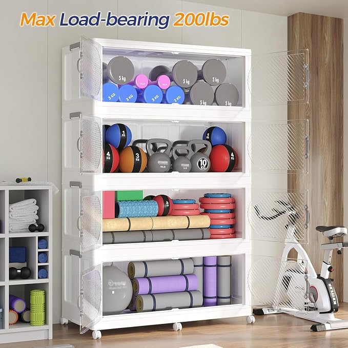 960QT Extra Large Stackable Storage Bins - Image 8