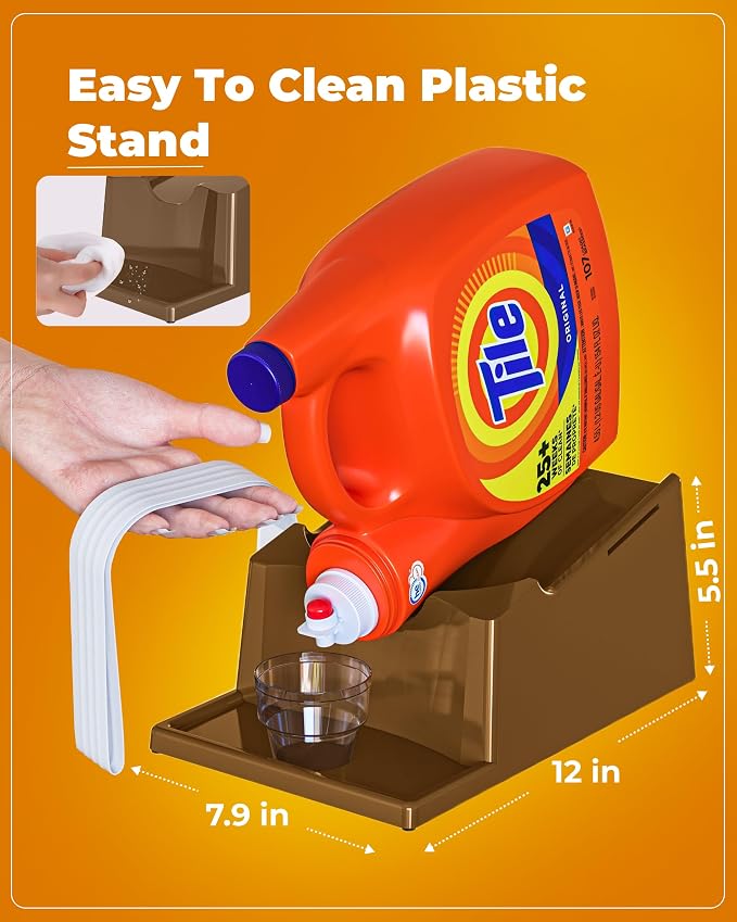 TidyFriend Laundry Detergent Holder Stand Organizer - Image 5
