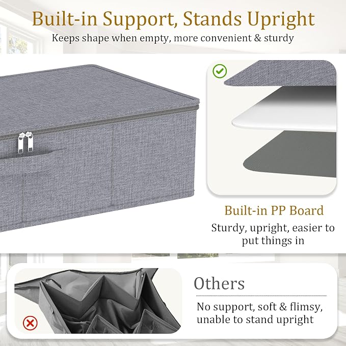 Yawinhe Underbed Bags, Storage Containers Bags - Image 7