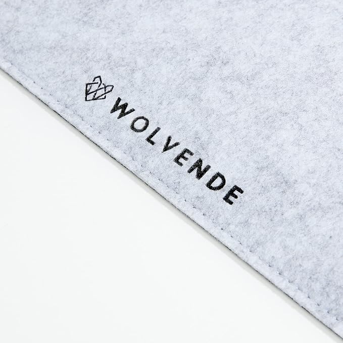 Premium Felt Desk Mat | Medium 12" x 36" | Multifunctional Desk Pad - Image 4