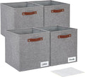 Collapsible Fabric Storage Cube Bins by Bagnizer