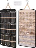 BAGSMART Hanging Jewelry Organizer, Necklace Holder Anti-tangle Earrings Rings by BAGSMART