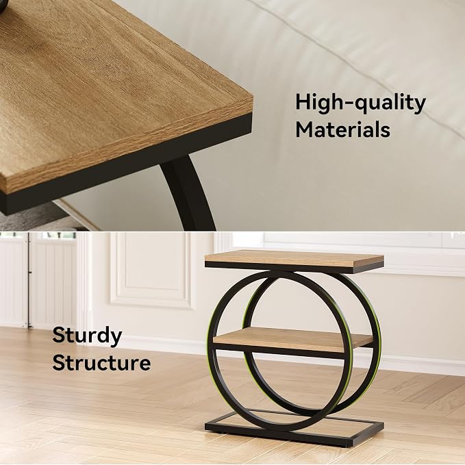 LITTLE TREE 3-Tier End Table, Side Table - Image 4