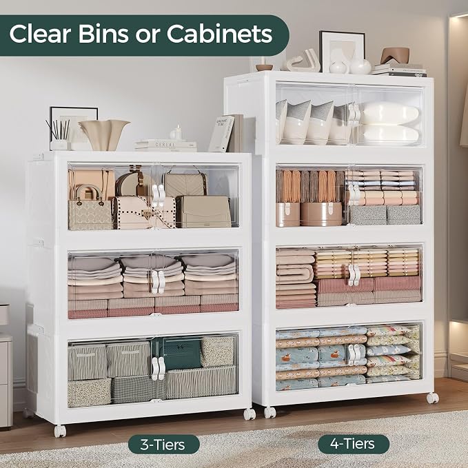 720QT Extra Large Stackable Storage Bins - Image 7