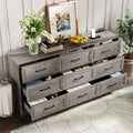 Fameill Dresser for Bedroom, 9 Drawer Wide Dresser Organizer by Fameill