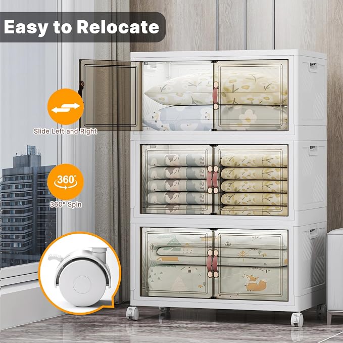 Extra Large Stackable Storage Bins - Image 6