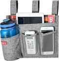 Linen Bedside Caddy, Bedside Storage Organizer by ZAFIT