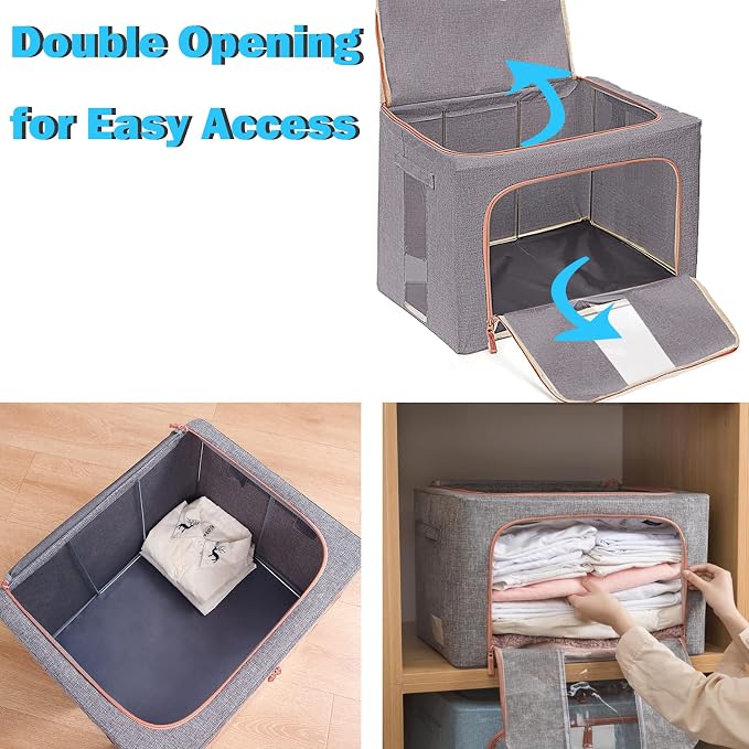 Extra Large Clothes Storage Bins - Image 8