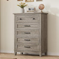 GarveeHome 5 Dresser for Bedroom, 41.3 in Tall Vertical Drawer Dresser by GarveeHome
