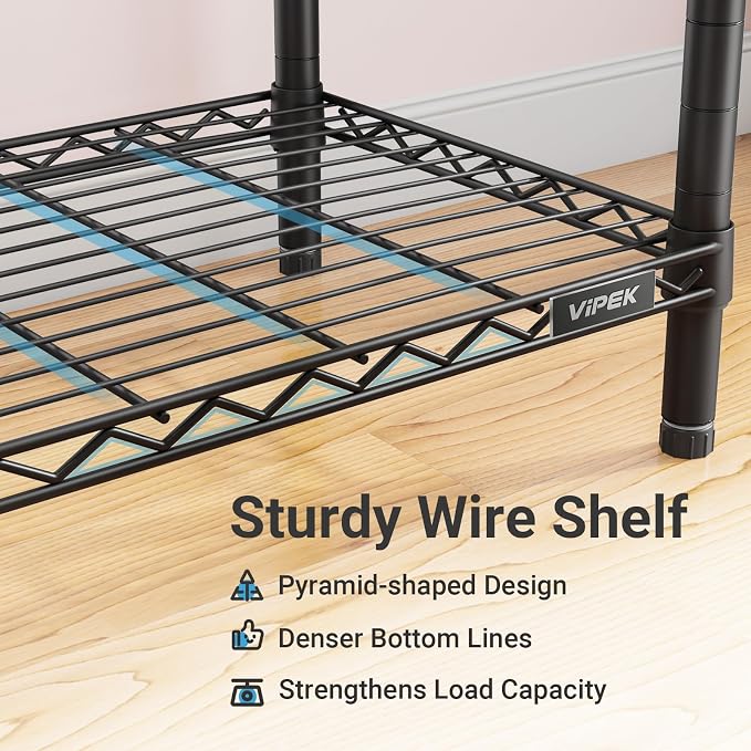 VIPEK V2 Plus Heavy Duty Clothes Rack, Portable Metal Clothing Racks - Image 7