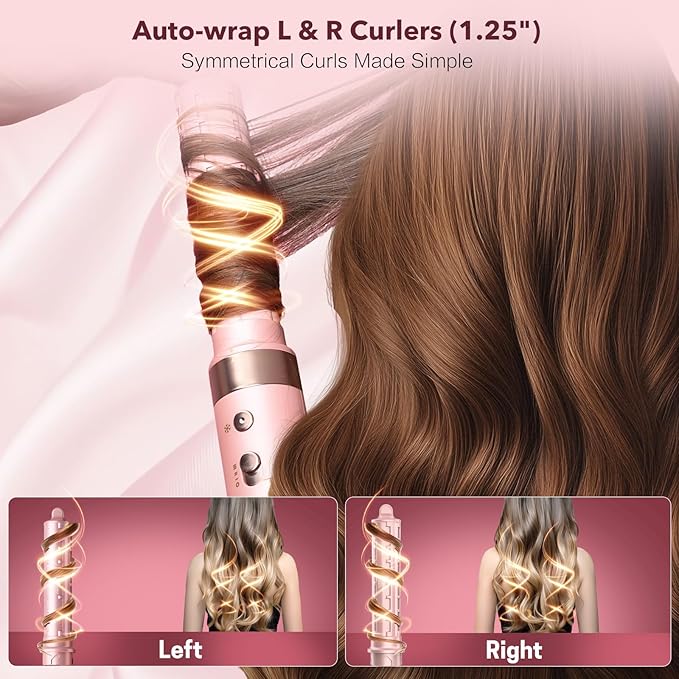 Dual Voltage StyleVibe 8-in-1 Air Styler, Hair Dryer & Blow Dryer Brush - Image 8