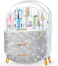 Teen Girls Gift Makeup Organizer, Skincare & Jewelry Storage, Cosmetics Display by PteslyForBetterLife